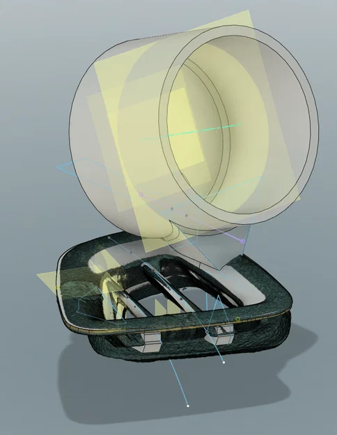 Đế gắn đồng hồ BANKS iDash cho xe Chevy Colorado - Phụ kiện in 3D - Image 2