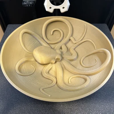 Mô hình khay đựng đồ hình bạch tuộc (Octopus Bowl) độc đáo