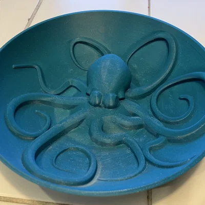 Miếng đệm hỗ trợ in Octopus Bowl (giới hạn góc nghiêng)