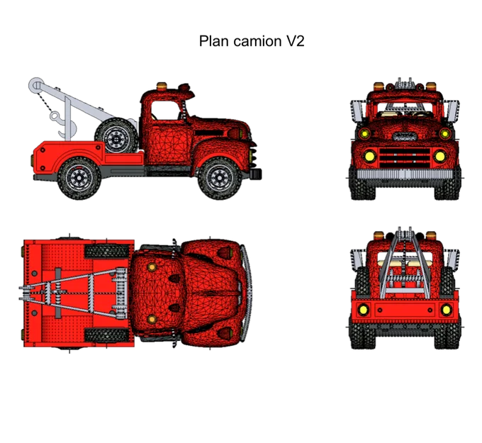 Mô hình xe tải Camion V2 - Image 5