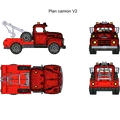 Mô hình xe tải Camion V2 - Thumbnail 5