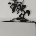 Góc Cửa Hình Sói Coyote Trang Trí - Thumbnail 2