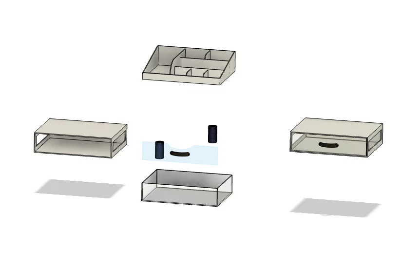 Khay Đựng Phụ Kiện Đa Năng GT591 - Giải Pháp Sắp Xếp Bàn Làm Việc - Image 4