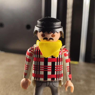 Phụ kiện khăn quàng cổ Bandana cho nhân vật Playmobil (In 3D)