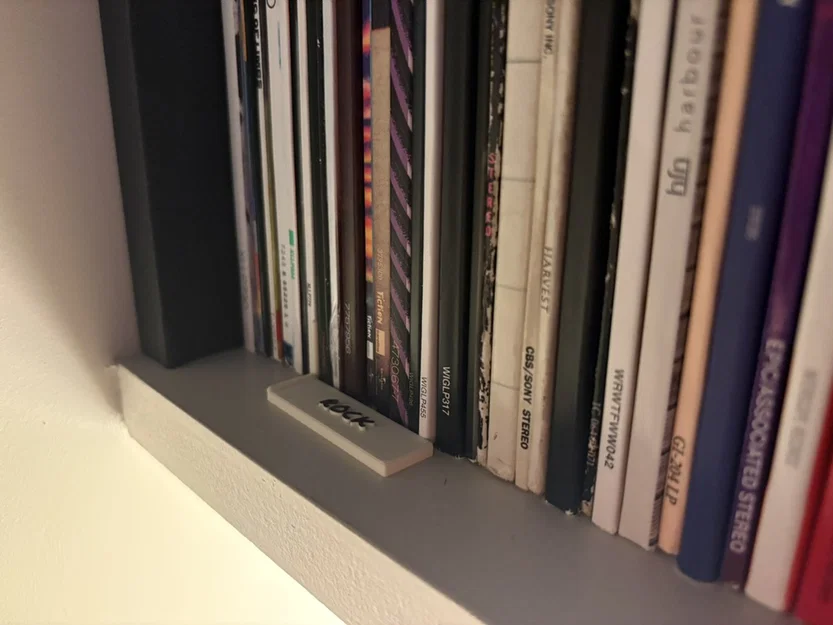 Thanh phân loại đĩa than Vinyl thiết kế thông minh cho bộ sưu tập - Image 1