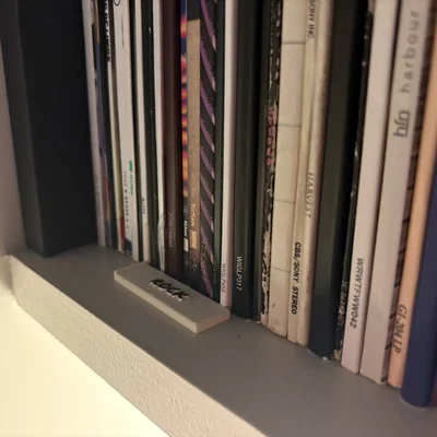 Thanh phân loại đĩa than Vinyl thiết kế thông minh cho bộ sưu tập