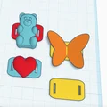 Thẻ trang trí dây giày (Shoelace tag charms) - Thumbnail 1
