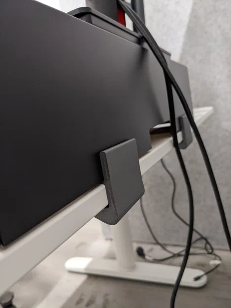 Ngàm kẹp cố định kệ màn hình IKEA Elloven (IKEA Monitor Stand Clamp) - Image 2