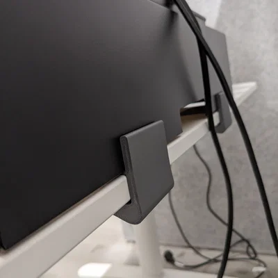 Ngàm kẹp cố định kệ màn hình IKEA Elloven (IKEA Monitor Stand Clamp)