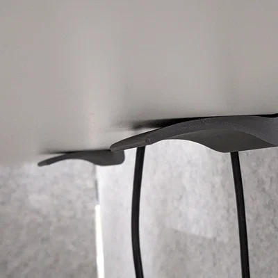 Ngàm kẹp cố định kệ màn hình IKEA Elloven (IKEA Monitor Stand Clamp)