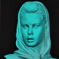 Tượng và mặt nạ Ingrid Bergman cùng Humphrey Bogart - Thumbnail 5