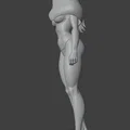Mô hình nhân vật nữ 3D (Tigra Tygra) chi tiết cao - File in STL - Thumbnail 3