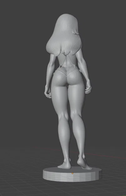 Mô hình nhân vật nữ 3D (Tigra Tygra) chi tiết cao - File in STL - Image 4