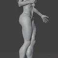 Mô hình nhân vật nữ 3D (Tigra Tygra) chi tiết cao - File in STL - Thumbnail 8