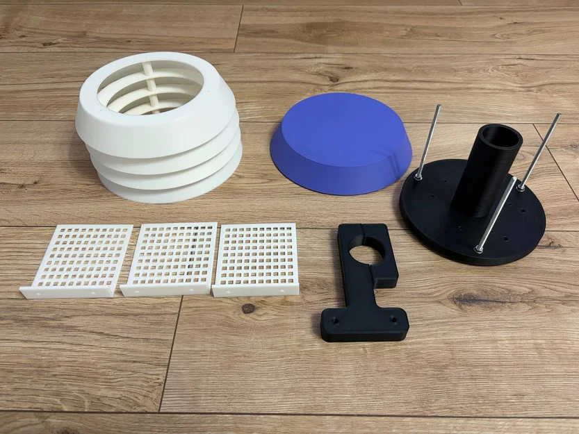 Vỏ bảo vệ trạm đo không khí Air360 Stevenson Screen Enclosure - Image 2