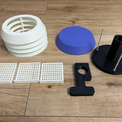 Vỏ bảo vệ trạm đo không khí Air360 Stevenson Screen Enclosure