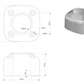 Giá đỡ thanh treo tủ quần áo phong cách cổ điển - Thumbnail 3