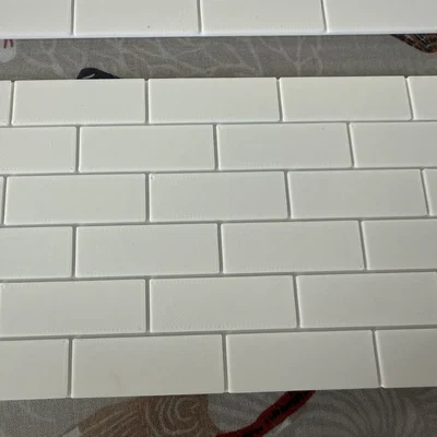 Tấm Gạch Ốp Tường Miniature Kiểu Subway (Phong Cách Gốm Sứ)