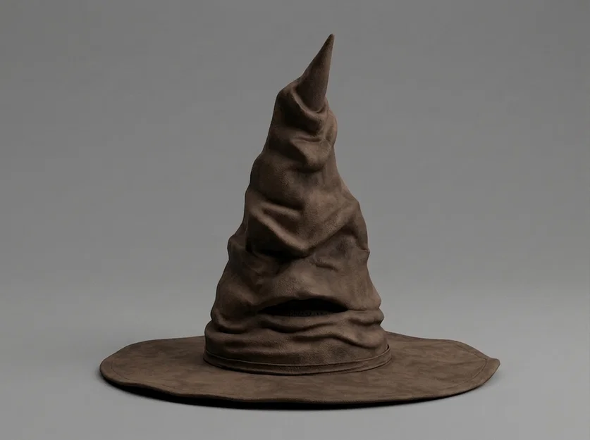 Mô hình 3D Chiếc Nón Phân Loại Sorting Hat Harry Potter để in - Image 1