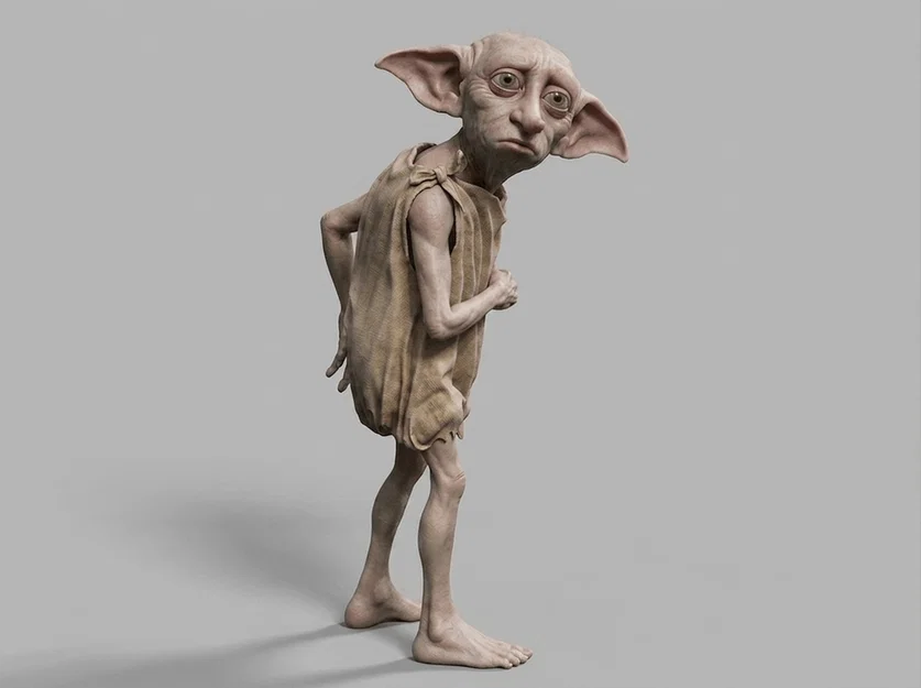 Mô hình in 3D Dobby (Harry Potter) - Chi tiết và sinh động - Image 1