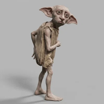 Mô hình in 3D Dobby (Harry Potter) - Chi tiết và sinh động