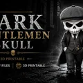Mô hình Dark Gentleman Skull phong cách gangster cổ điển - Thumbnail 1