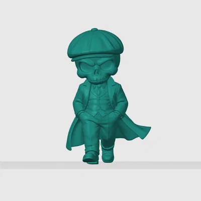 Mô hình Dark Gentleman Skull phong cách gangster cổ điển