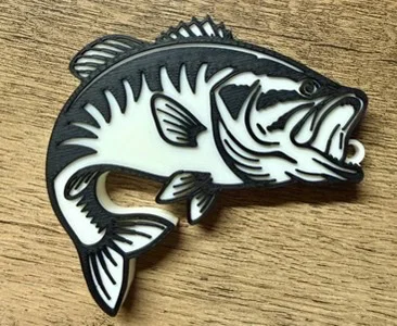 Dụng cụ mở lon Bass Can Opener in 3D độc đáo kèm móc khóa - Image 1
