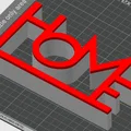 Mô hình trang trí tường chữ HOME 3D độc đáo cho không gian sống - Thumbnail 4