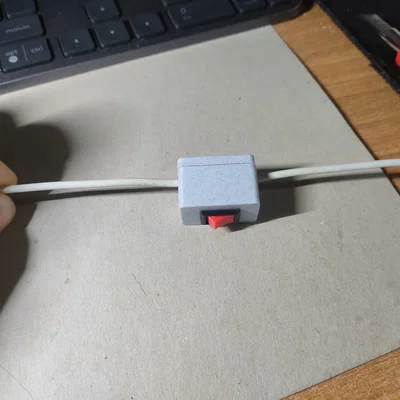 Vỏ hộp công tắc USB KCD1 | Hộp in 3D tiện lợi
