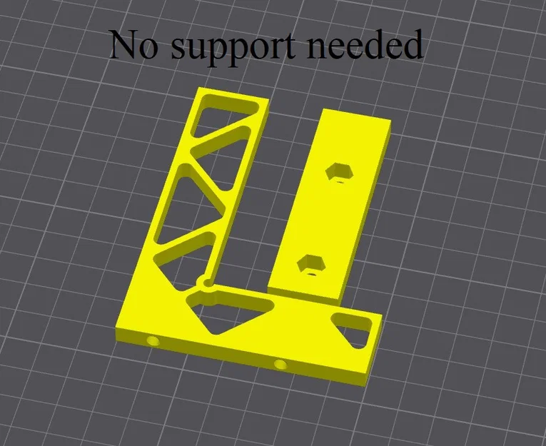 Ê-ke có đế (Square Tool) - Dễ in, không cần support - Image 8