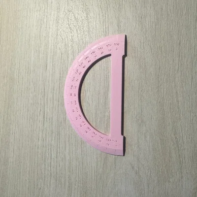 Thước đo độ (Protractor) tự in 3D tiện dụng cho học tập