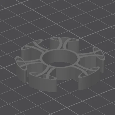 Bộ kẹp gọn dây cáp 7 đầu tiện lợi in 3D