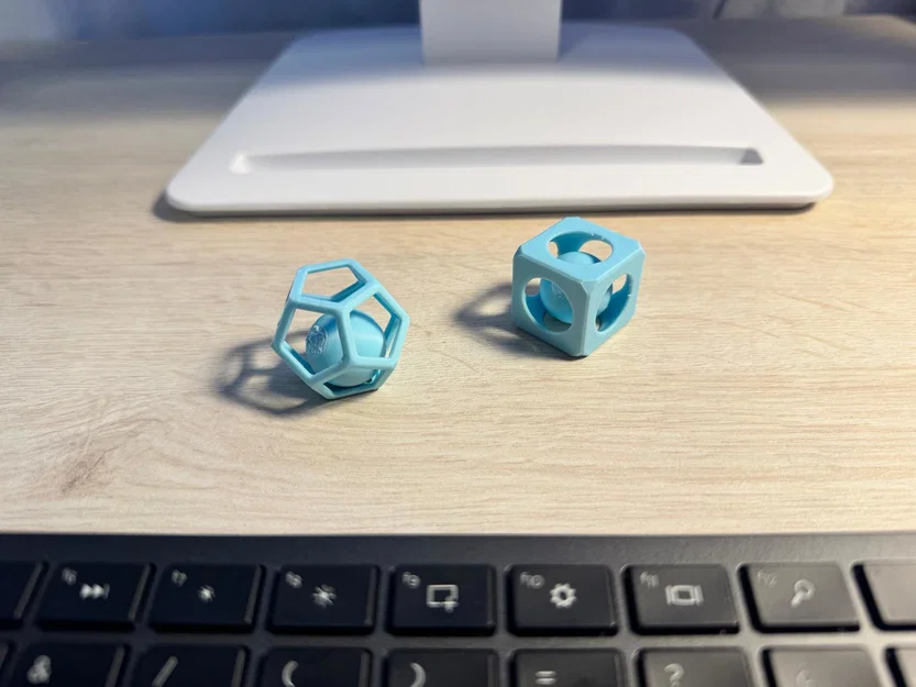 Mô hình Cube Sphere - Đồ chơi in 3D độc đáo để bàn - Image 1