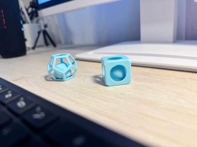 Mô hình Cube Sphere - Đồ chơi in 3D độc đáo để bàn - Image 2