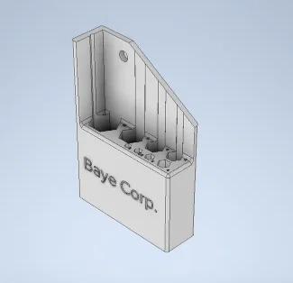 Khay đựng lục giác Hex Key Holder R1 tiện dụng - In 3D dễ dàng - Image 1