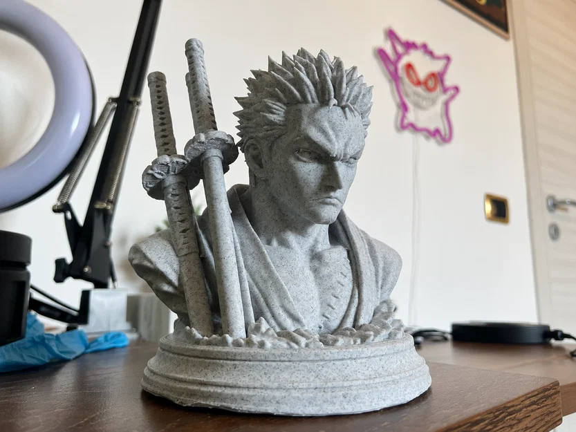 Mô hình tượng bán thân Roronoa Zoro - One Piece - Image 1