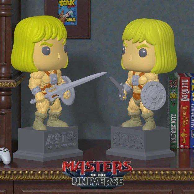 Mô hình He-Man Chibi 3D cực đáng yêu cho fan Masters of the Universe - Image 1
