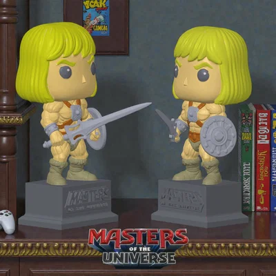 Mô hình He-Man Chibi 3D cực đáng yêu cho fan Masters of the Universe