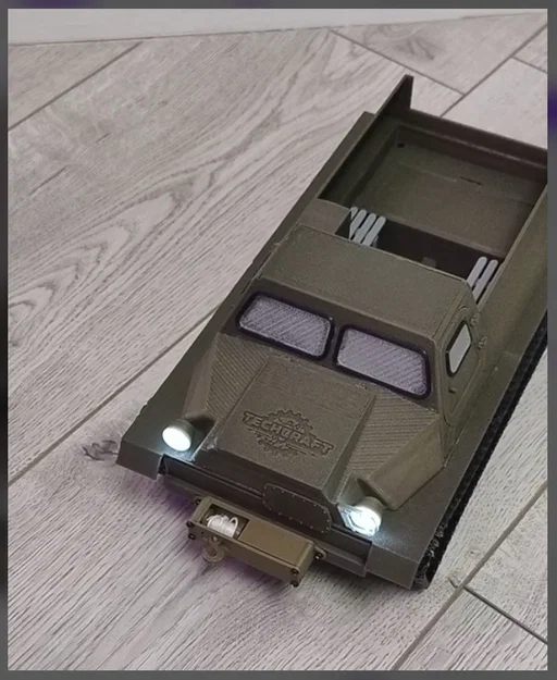 Mô hình xe địa hình GAZ-47 bánh xích – Tỷ lệ 1:18 RC in 3D - Image 12