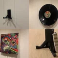 Giá treo đĩa vinyl dán tường không cần khoan vít - Thumbnail 1
