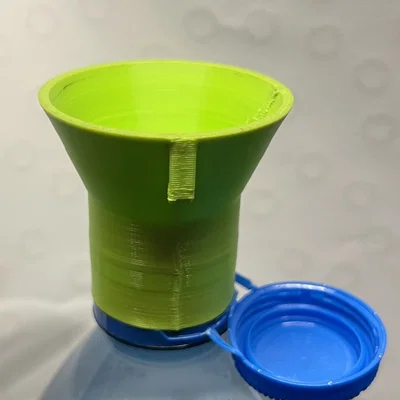 Phễu Đa Năng Cho Chai Lọ Có Lỗ Móc Khóa – In Bằng TPU/PETG Dẻo
