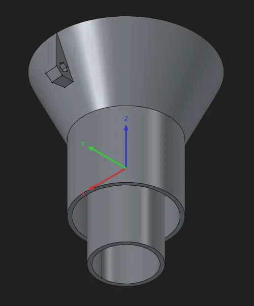 Phễu Đa Năng Cho Chai Lọ Có Lỗ Móc Khóa – In Bằng TPU/PETG Dẻo - Image 2