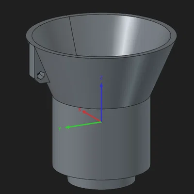 Phễu Đa Năng Cho Chai Lọ Có Lỗ Móc Khóa – In Bằng TPU/PETG Dẻo