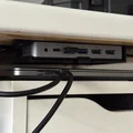 Ngàm gắn dưới bàn cho Hyper HyperDrive Dual 4K USB-C Hub - Thumbnail 1