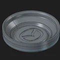 Miếng lót ly / Đế lót ly Mazda kèm Logo - Thumbnail 3