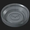 Miếng lót ly / Đế lót ly Mazda kèm Logo - Thumbnail 4