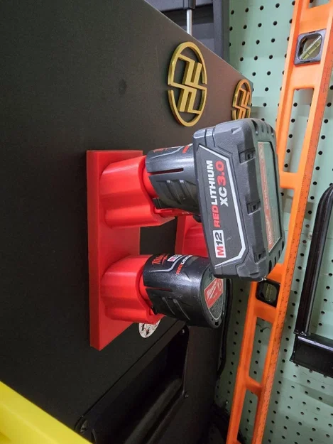 Giá đỡ nam châm cho pin Milwaukee M12 - Image 4