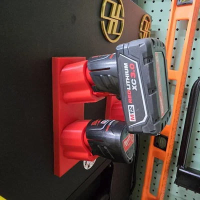 Giá đỡ nam châm cho pin Milwaukee M12
