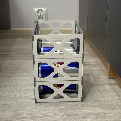 Khay lấy lon Redbull tùy chỉnh (Customizable Can Dispenser)